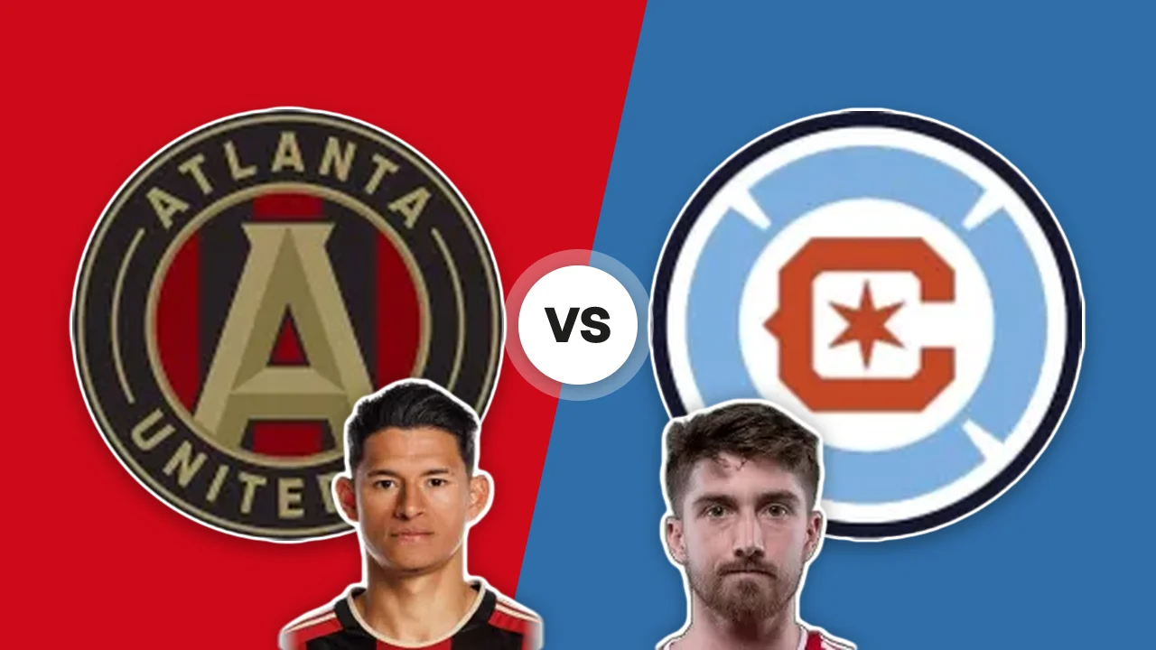 Atlanta United FC-Chicago Fire: gli scudi delle due squadre con R. Hernández e J. Dean